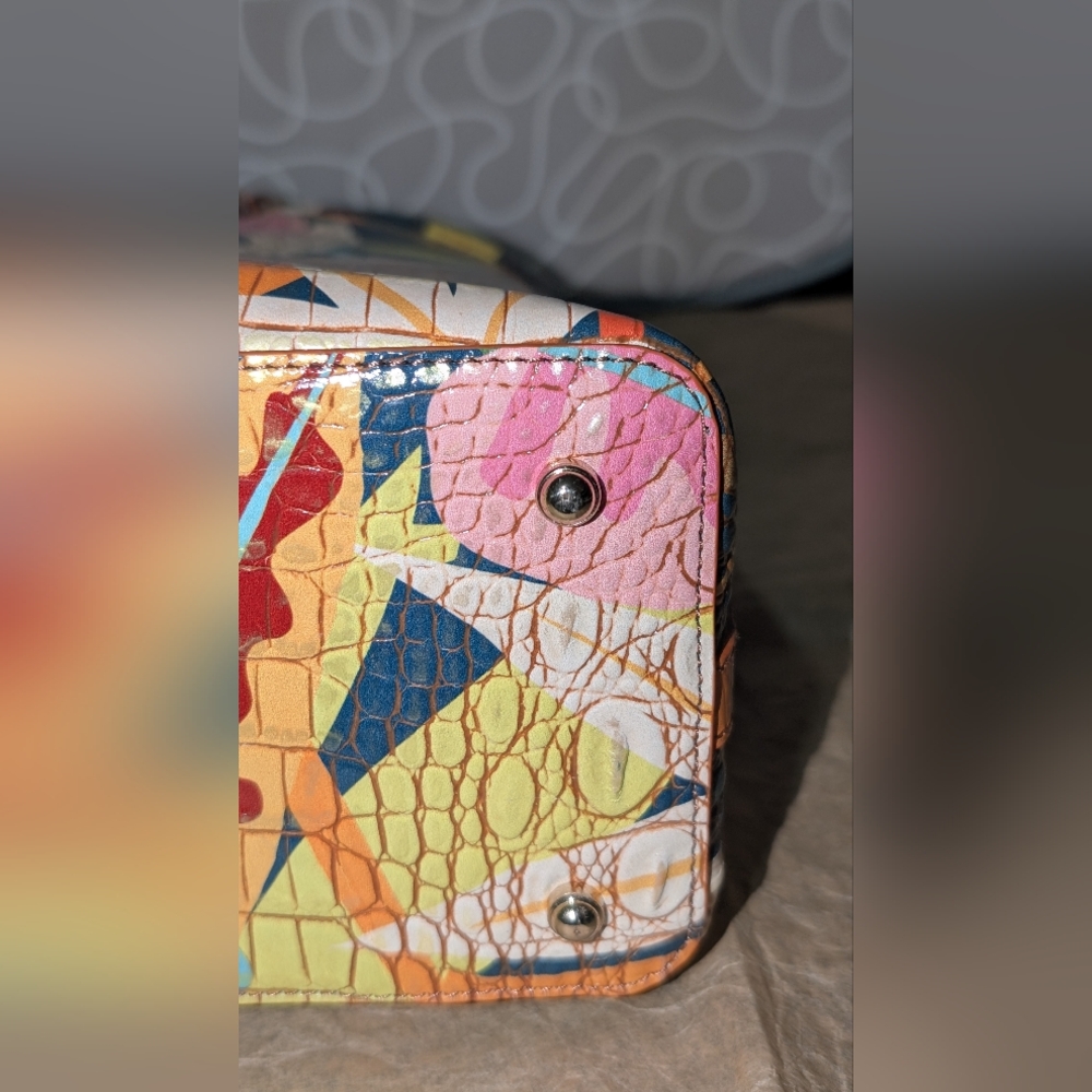 Brahmin Elaine Melbourne Embossed Leather Crossbody NWT - Picture 6 of 9